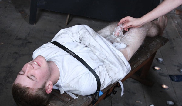 Restrained In Strait Jacket